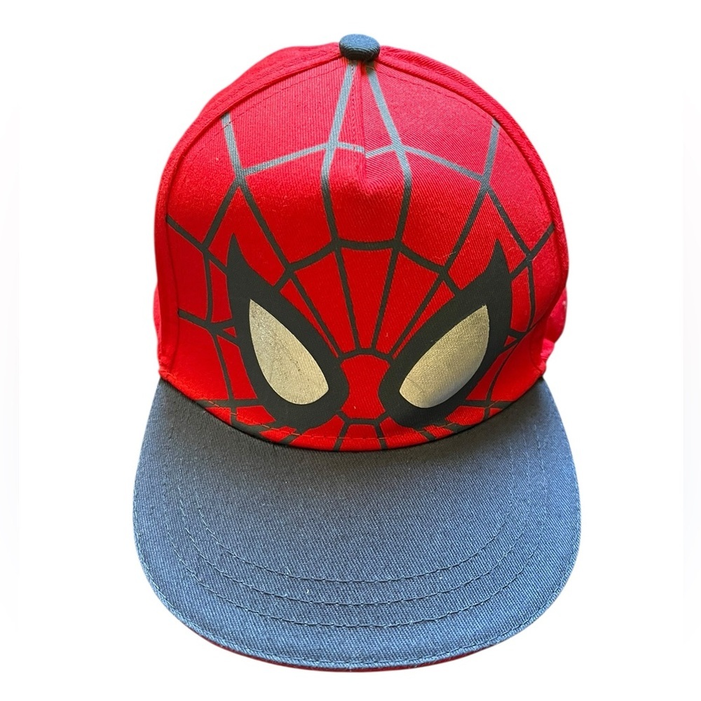 Red and Black Superhero‎ Kids Cap